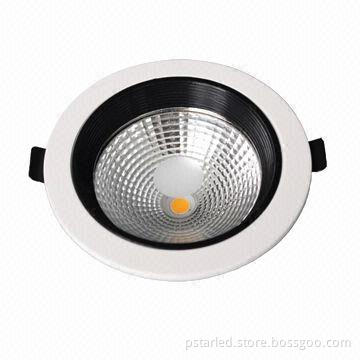 Recessed LED COB Downlight with 5-inch Aluminum Cast, 3-years Warranty